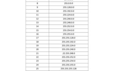 子网掩码的进制表示方法是什么？