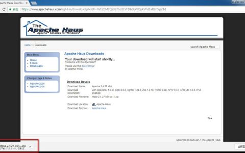 apache安装成功_Apache安装