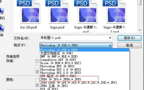 ps存储大型文档格式_存储格式