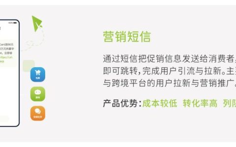 第三方的短信营销_基本概念