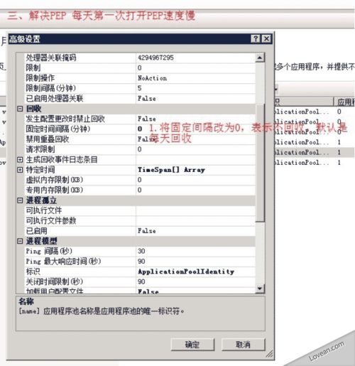 如何有效解决IIS7和IIS7.5应用程序池回收时的假死问题？插图1