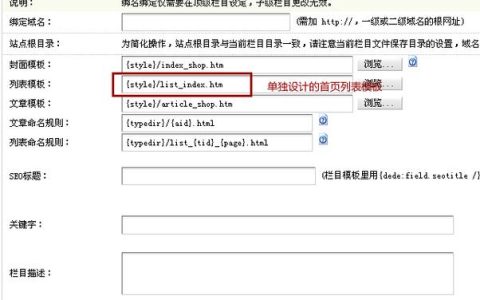 DEDECMS中实现首页分页有哪些技巧？