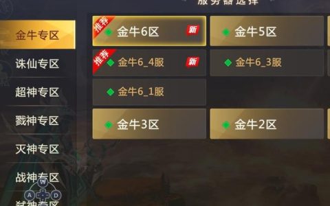 哪款手游独特到只设有一个服务器？