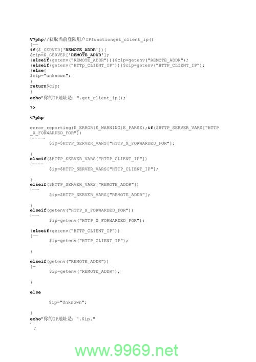 如何在PHP中准确获取访问者的服务器真实IP地址?插图 如何在PHP中准确获取访问者的服务器真实IP地址?插图