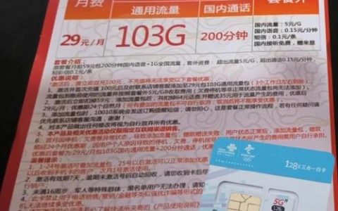 手机卡流量卡豹子号